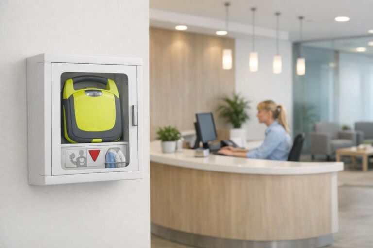 Jak wybrać i wdrożyć defibrylatory AED w miejscu pracy: praktyczny przewodnik